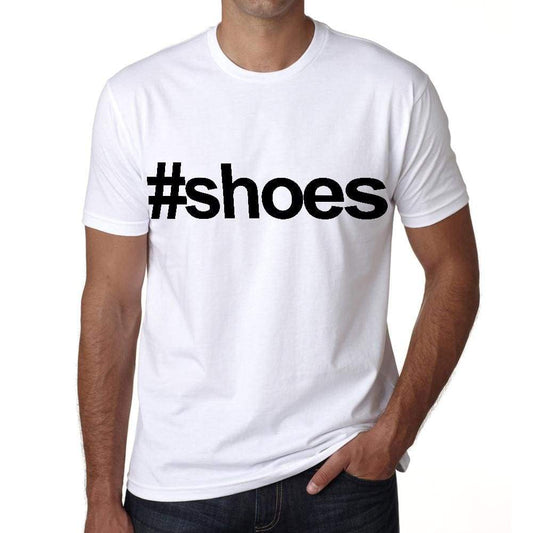 Shoes Hashtag Mens Short Sleeve Round Neck T-Shirt 00076