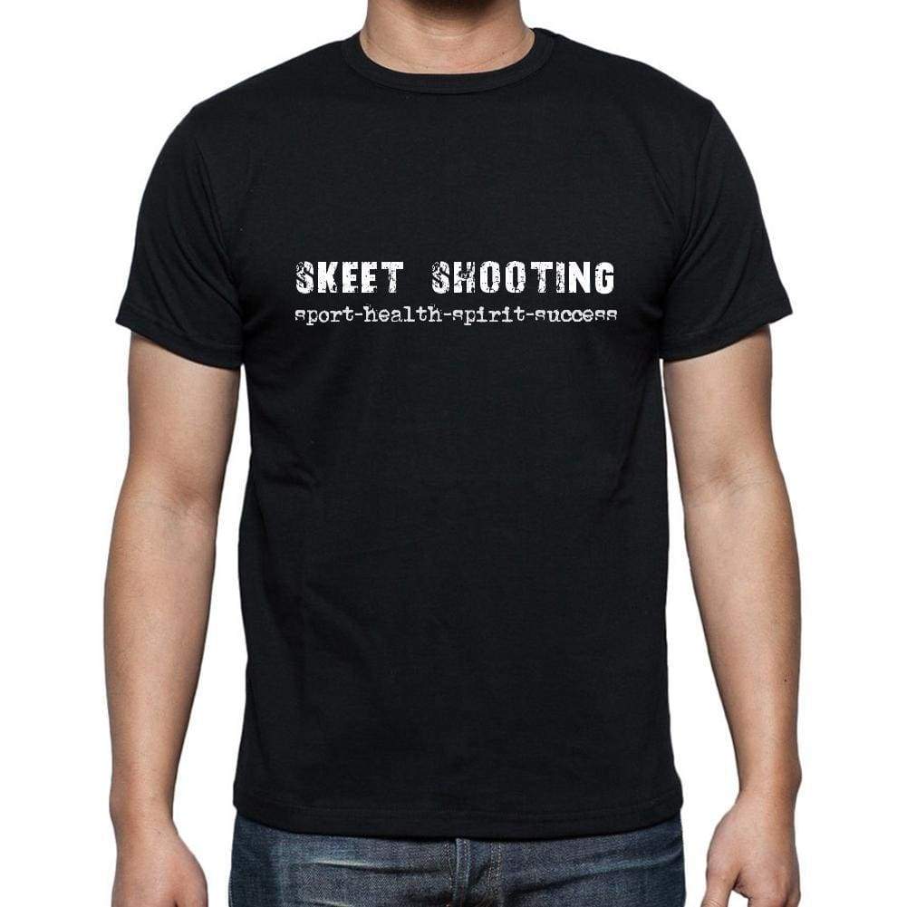 Skeet Shooting Sport-Health-Spirit-Success Mens Short Sleeve Round Neck T-Shirt 00079 - Casual