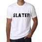 Slater Mens T Shirt White Birthday Gift 00552 - White / Xs - Casual