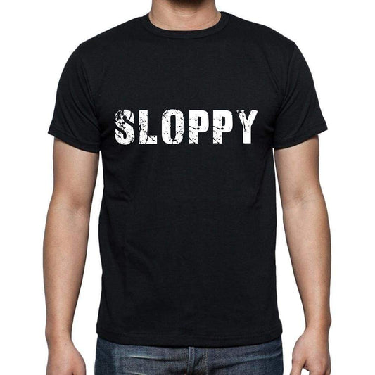 Sloppy Mens Short Sleeve Round Neck T-Shirt 00004 - Casual