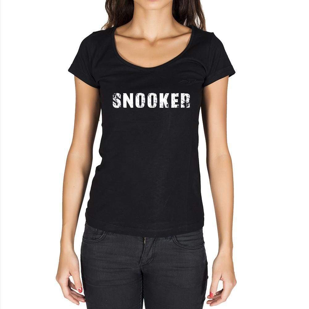 Snooker T-Shirt For Women T Shirt Gift Black - T-Shirt