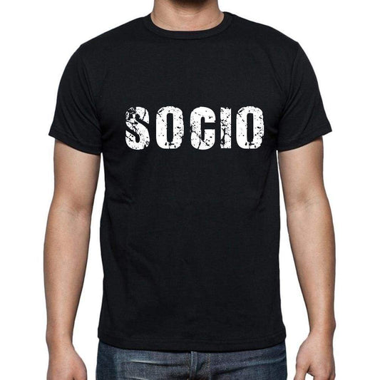 Socio Mens Short Sleeve Round Neck T-Shirt - Casual