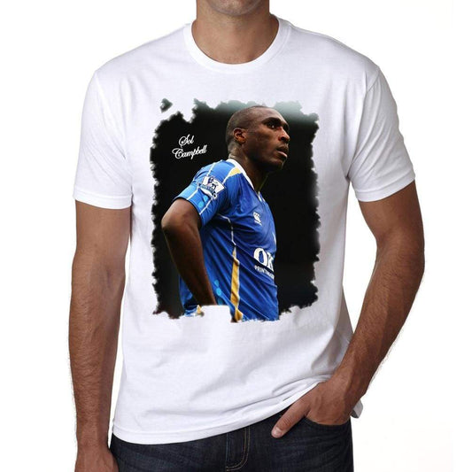 Sol Campbell T-shirt for mens, short sleeve, cotton tshirt, men t shirt 00034 - Cathie
