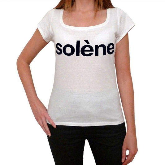 Solne Womens Short Sleeve Scoop Neck Tee 00049