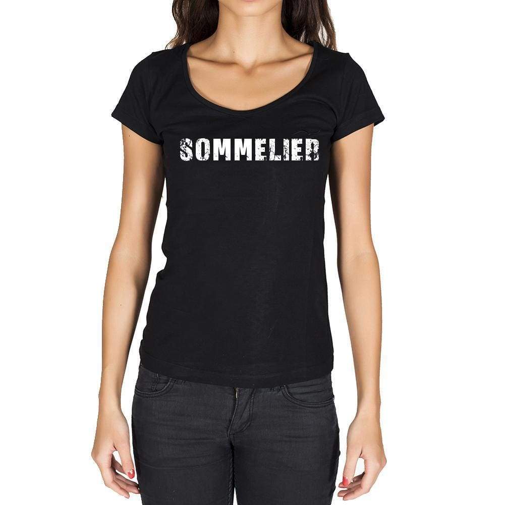 Sommelier Womens Short Sleeve Round Neck T-Shirt 00021 - Casual