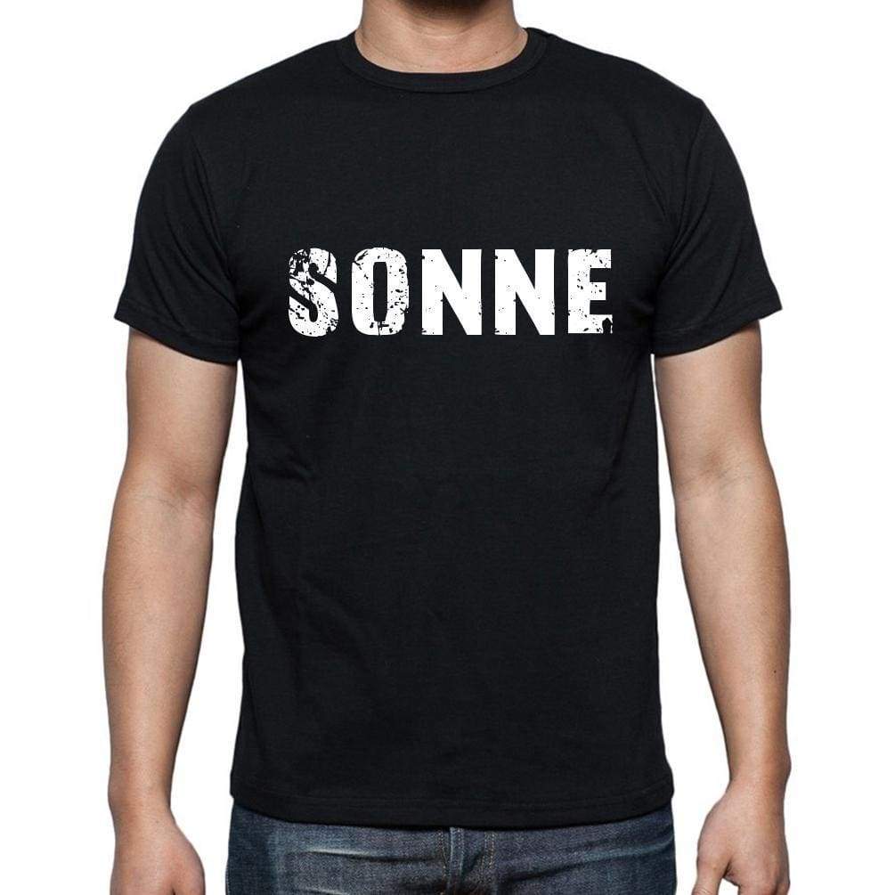 Sonne Mens Short Sleeve Round Neck T-Shirt - Casual