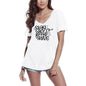 T-shirt ULTRABASIC pour femmes Stay Pawsitive - T-shirt drôle à manches courtes