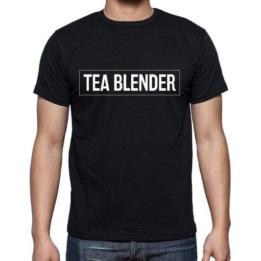 Tea Blender t shirt, mens t-shirt, occupation, S Size, Black, Cotton - ULTRABASIC