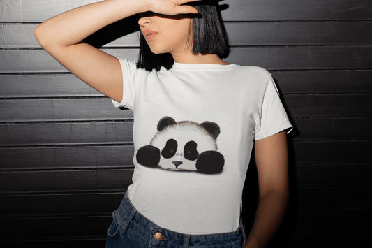 Panda 7, T-Shirt pour femme, t-shirt cadeau Col Rond 00224