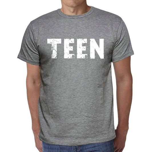 Teen Mens Short Sleeve Round Neck T-Shirt 00039 - Casual