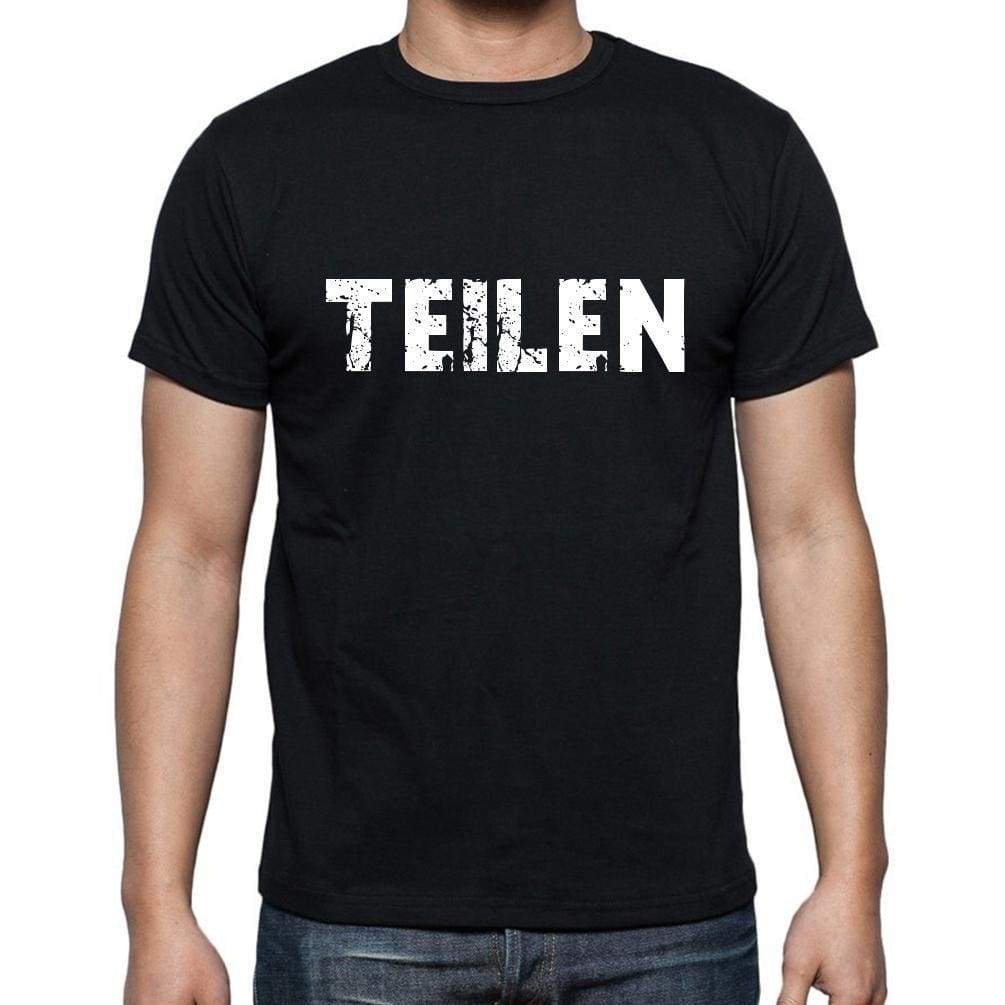 Teilen Mens Short Sleeve Round Neck T-Shirt - Casual