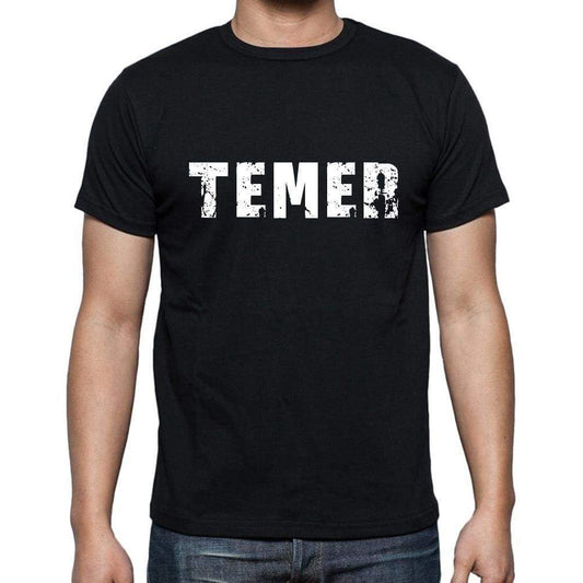 Temer Mens Short Sleeve Round Neck T-Shirt - Casual