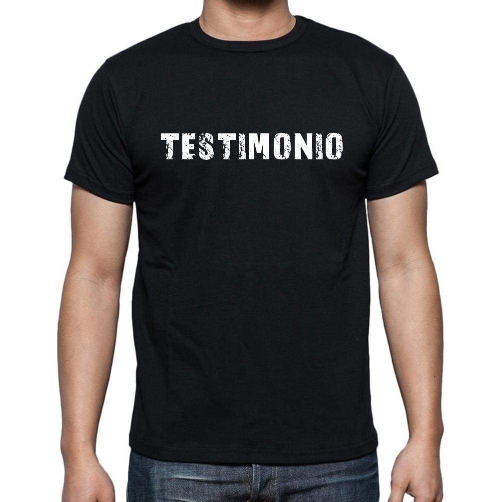 Testimonio Mens Short Sleeve Round Neck T-Shirt - Casual