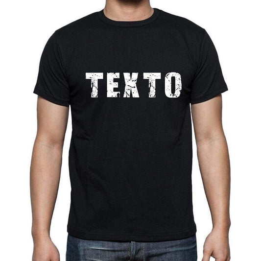 Texto Mens Short Sleeve Round Neck T-Shirt - Casual