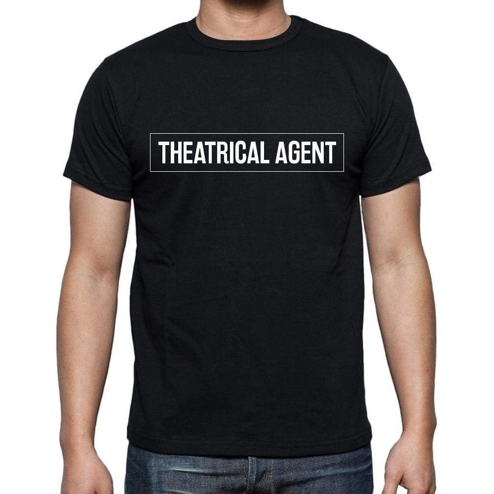 Theatrical Agent T Shirt Mens T-Shirt Occupation S Size Black Cotton - T-Shirt
