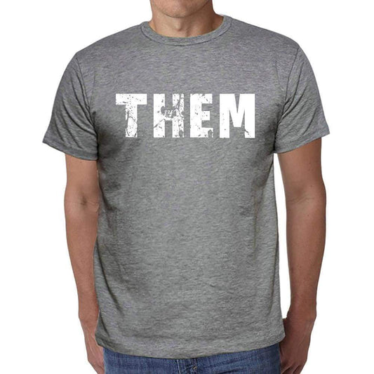 Them Mens Short Sleeve Round Neck T-Shirt - Casual