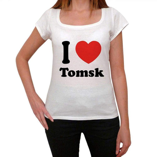 Tomsk T Shirt Woman Traveling In Visit Tomsk Womens Short Sleeve Round Neck T-Shirt 00031 - T-Shirt