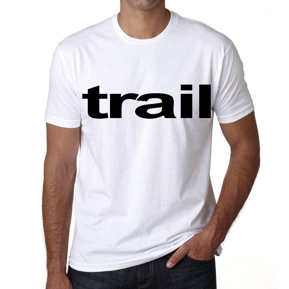 Trail Mens Short Sleeve Round Neck T-Shirt