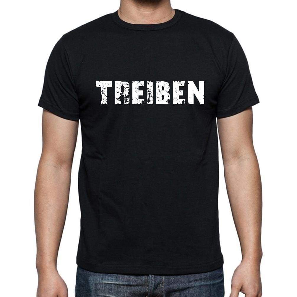 Treiben Mens Short Sleeve Round Neck T-Shirt - Casual