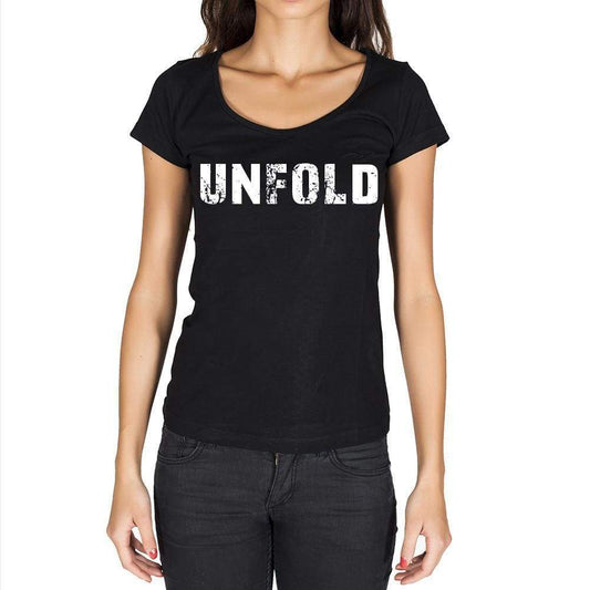 Unfold Womens Short Sleeve Round Neck T-Shirt - Casual