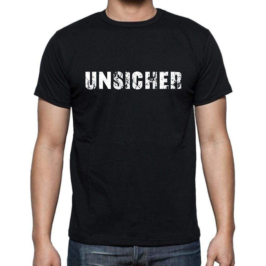 Unsicher Mens Short Sleeve Round Neck T-Shirt - Casual