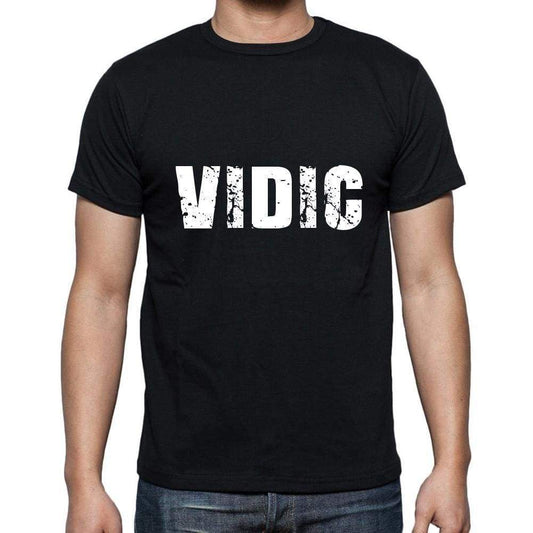Vidic T-Shirt T Shirt Mens Black Gift 00114 - T-Shirt