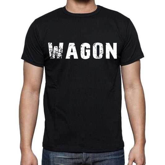 Wagon Mens Short Sleeve Round Neck T-Shirt - Casual