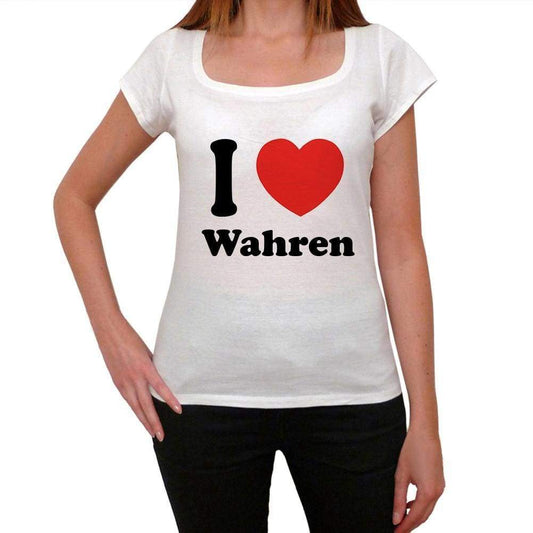 Wahren T Shirt Woman Traveling In Visit Wahren Womens Short Sleeve Round Neck T-Shirt 00031 - T-Shirt