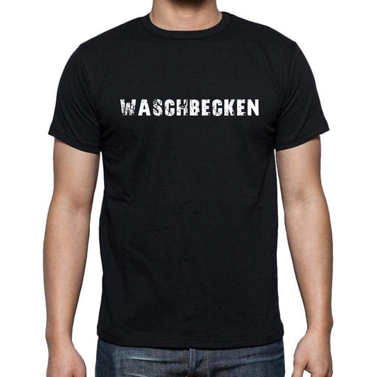 Waschbecken Mens Short Sleeve Round Neck T-Shirt - Casual