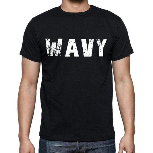 Wavy Mens Short Sleeve Round Neck T-Shirt 00016 - Casual