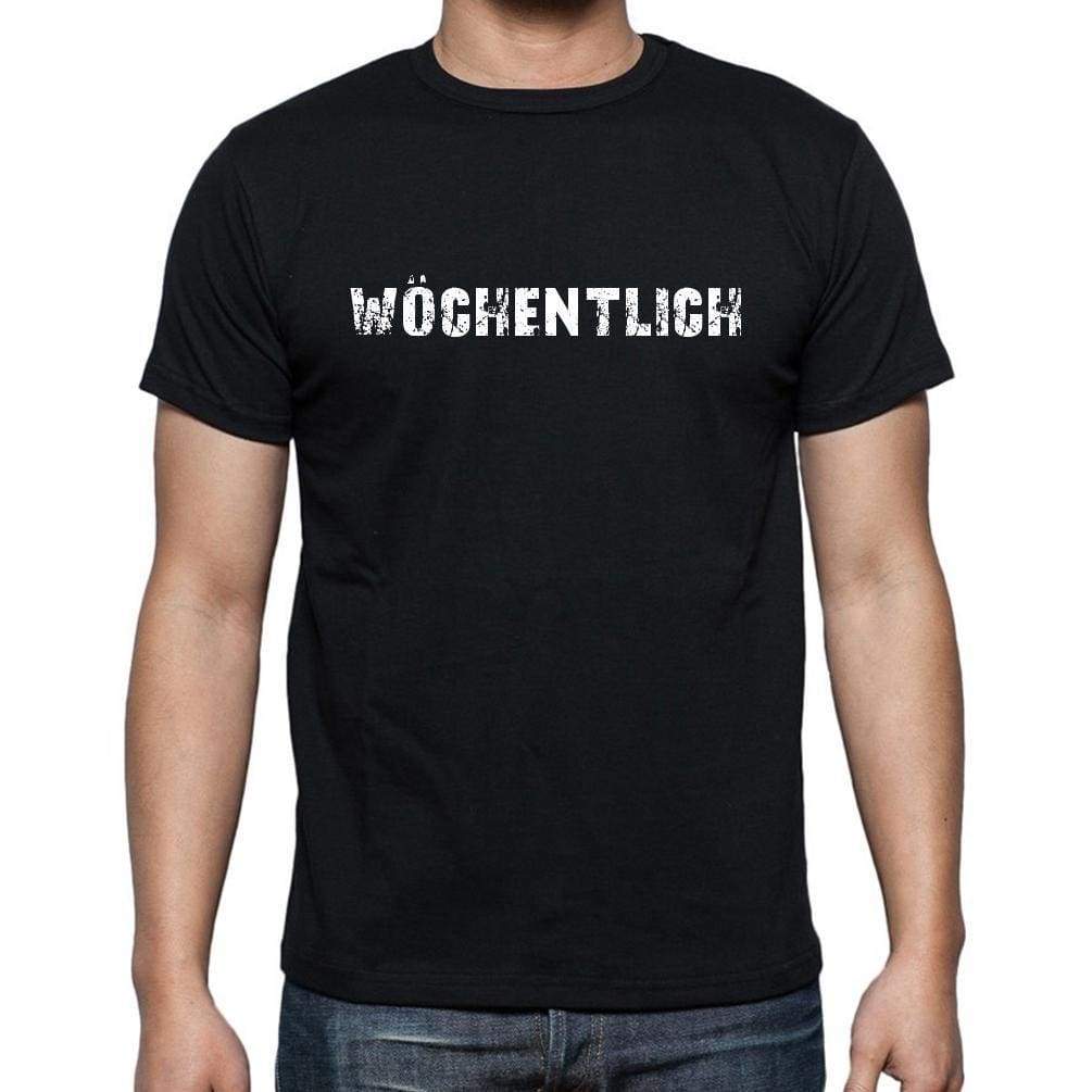 W¶chentlich Mens Short Sleeve Round Neck T-Shirt - Casual