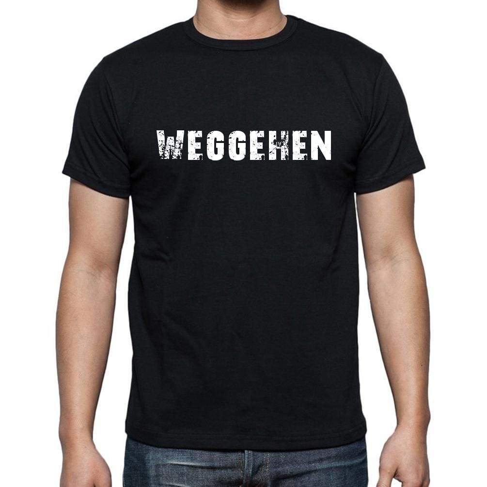 Weggehen Mens Short Sleeve Round Neck T-Shirt - Casual