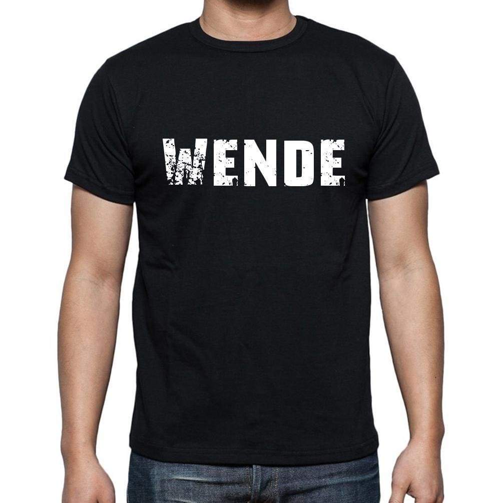 Wende Mens Short Sleeve Round Neck T-Shirt - Casual