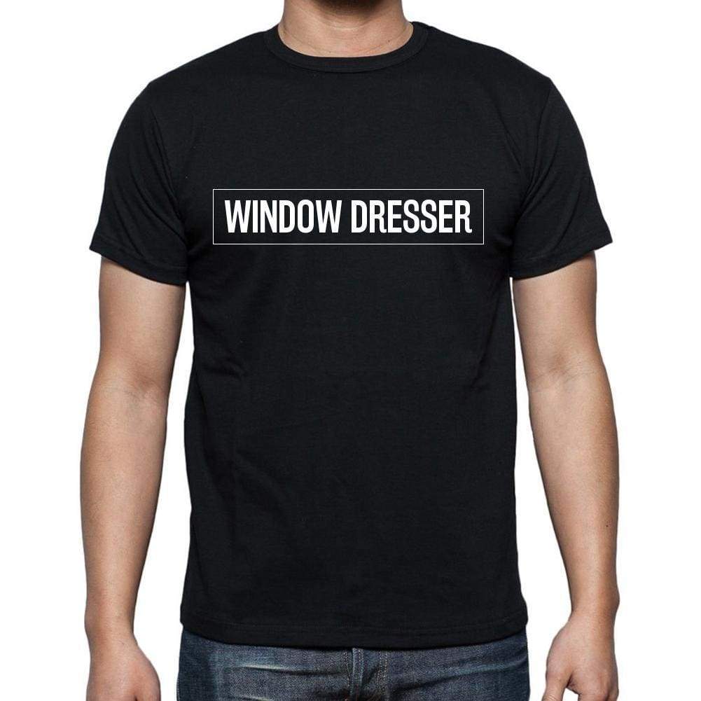 Window Dresser T Shirt Mens T-Shirt Occupation S Size Black Cotton - T-Shirt