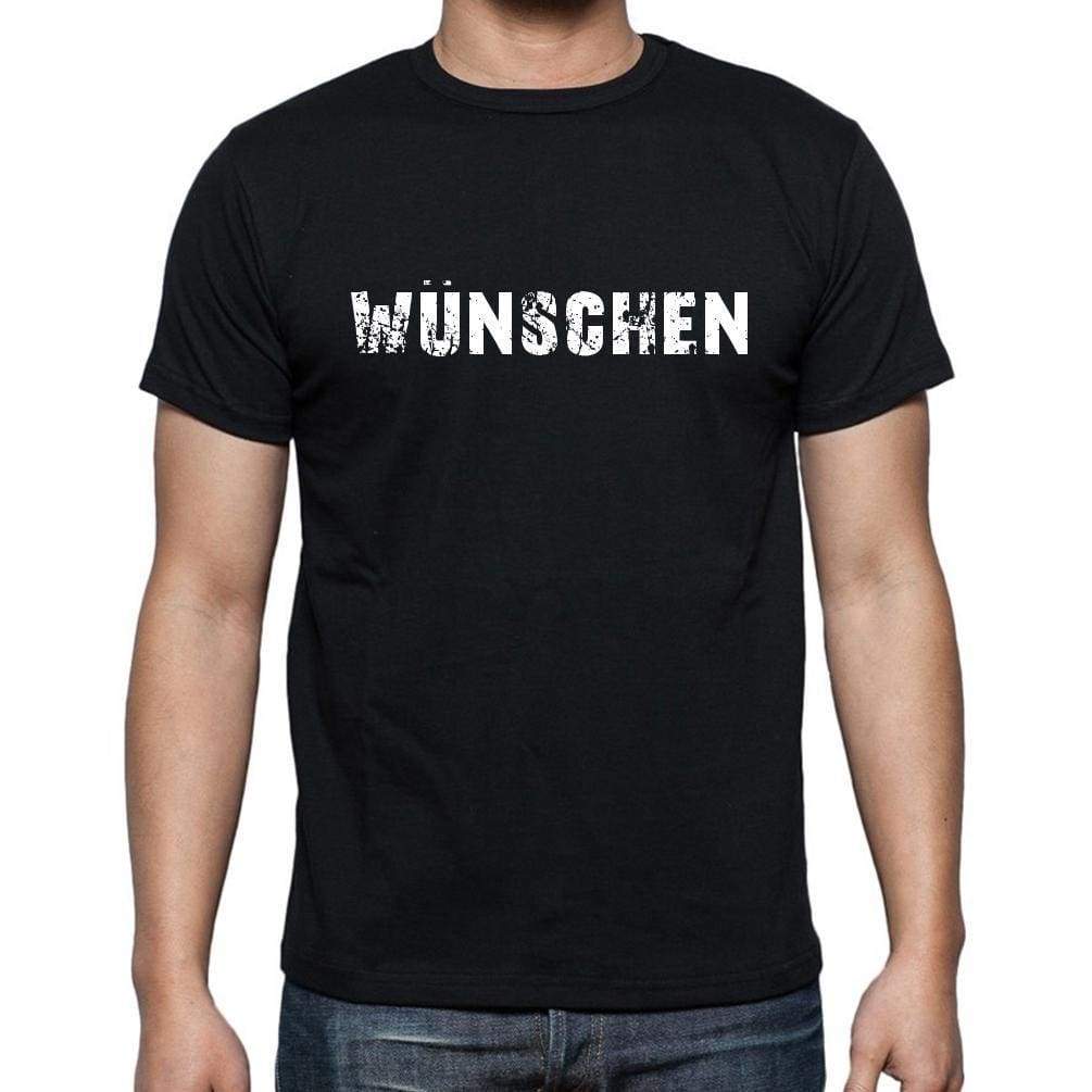 Wnschen Mens Short Sleeve Round Neck T-Shirt - Casual