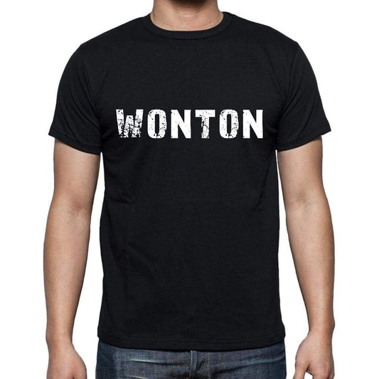 Wonton Mens Short Sleeve Round Neck T-Shirt 00004 - Casual