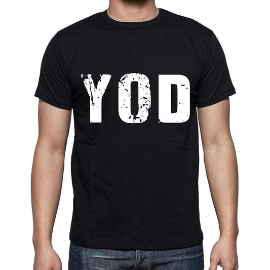 Yod Men T Shirts Short Sleeve T Shirts Men Tee Shirts For Men Cotton Black 3 Letters - Casual
